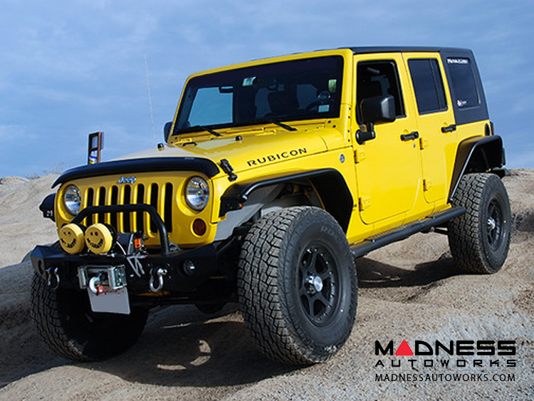 Jeep Wrangler JK Roller Fairlead Mount - Center Kit